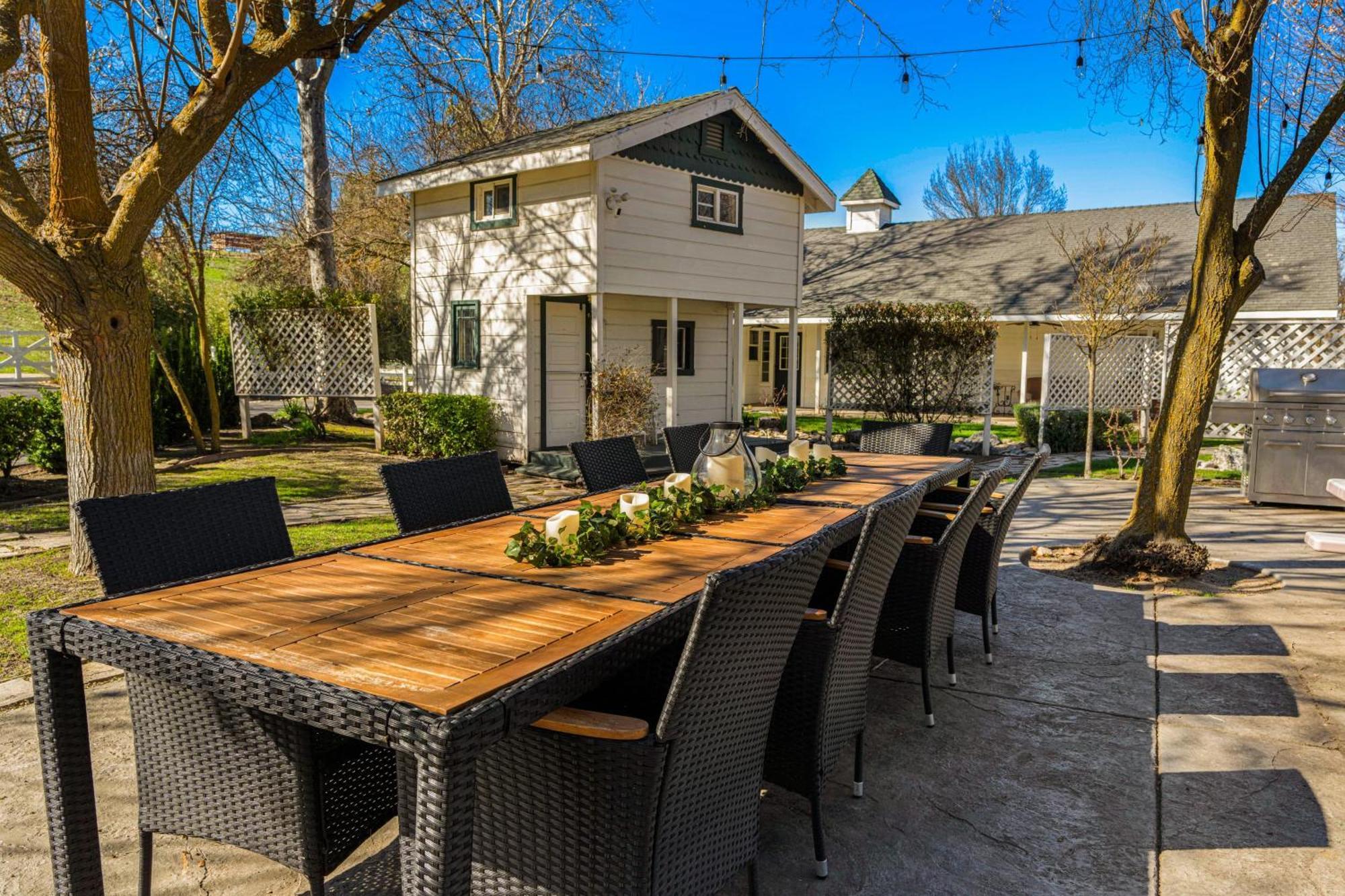 Victorian Manor In Paso Robles Wine Country Pool Hot Tub Firepit Tennis Court Sleeps 28 Dış mekan fotoğraf